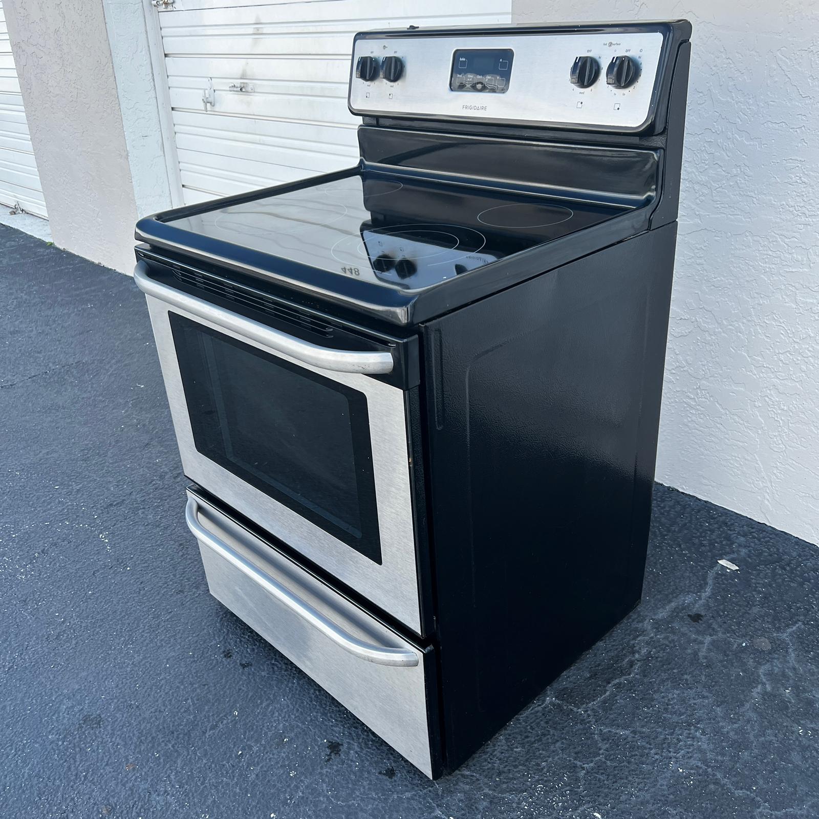Frigidaire Stainless Steel Electric Stove Frigidaire Stainless Steel Electric Stove
